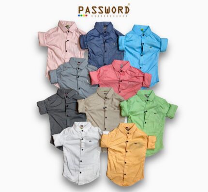 PASSWORD PLAIN BASIC FULL SLEEVE SHIRTS
